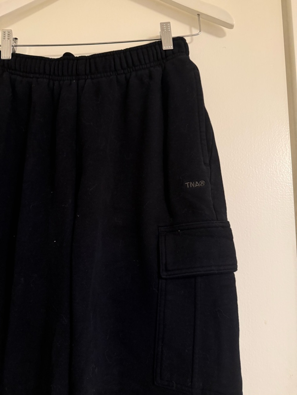 Aritzia TNA Mega Cargo - black, sz small - Picture 3 of 7